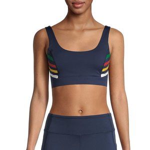 HBC x Lazypants Women's Multistripe Sports Bra - Medium NWT